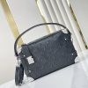 LOUIS VUITTON ハンドバッグ モノグラム カーフレザー サイドトランク M21709 2way ブラック 黒 超N品 - 画像 (9)