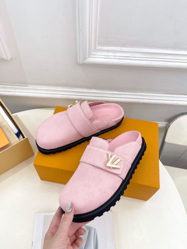 ルイヴィトン 靴 LV コージー ミュール COSY COMFORT ピンク lv303427 N品 ヴィトン ミュール レディース - 画像 (8)