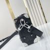LOUIS VUITTON ハンドバッグ モノグラム カーフレザー サイドトランク M21709 2way ブラック 黒 超N品 - 画像 (6)