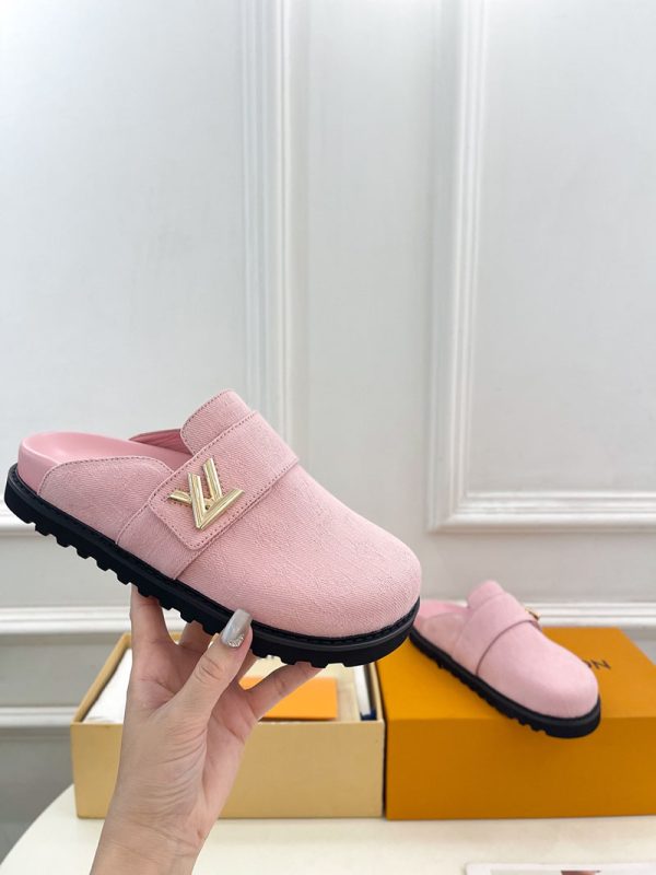 ルイヴィトン 靴 LV コージー ミュール COSY COMFORT ピンク lv303427 N品 ヴィトン ミュール レディース - 画像 (6)