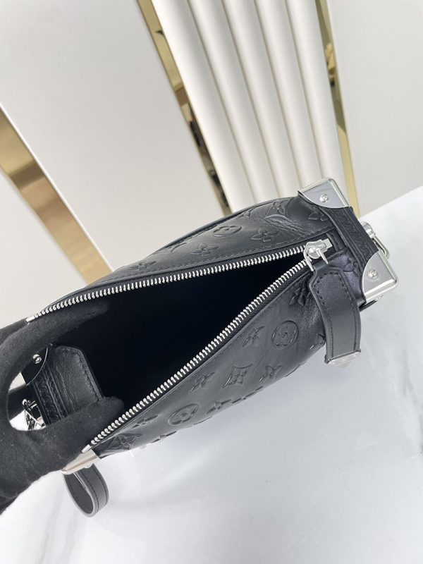 LOUIS VUITTON ハンドバッグ モノグラム カーフレザー サイドトランク M21709 2way ブラック 黒 超N品 - 画像 (3)