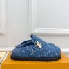 ルイヴィトン 靴 LV コージー ミュール COSY COMFORT ブルーデニム lv303428 N品 ヴィトン ミュール レディース - 画像 (9)