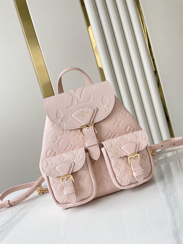 LOUIS VUITTON バックアップ ピンクオパール リュックサック バックパック バッグ レディース M47074 超N品 - 画像 (9)