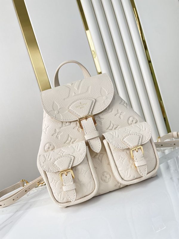 LOUIS VUITTON バックアップ リュックサック バックパック バッグ レディース M47106 クレーム 超N品 - 画像 (9)