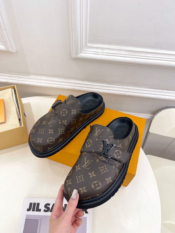 ルイヴィトン 靴 LV コージー ミュール COSY COMFORT 1AAW6K パテント モノグラム･キャンバス - 画像 (8)
