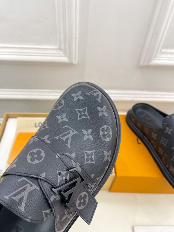 ルイヴィトン 靴 LV コージー ミュール COSY COMFORT ブラック lv303431 N品 ヴィトン ミュール レディース - 画像 (5)