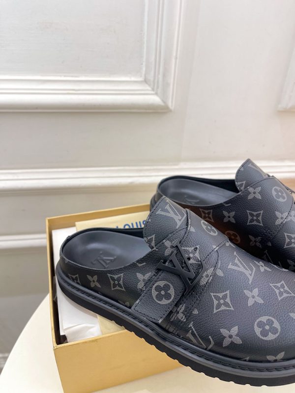 ルイヴィトン 靴 LV コージー ミュール COSY COMFORT ブラック lv303431 N品 ヴィトン ミュール レディース - 画像 (3)