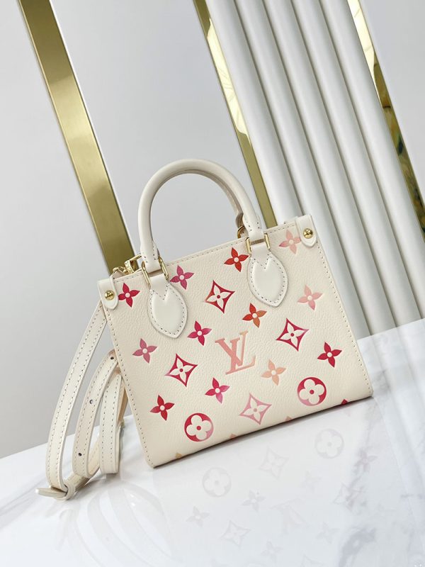 LOUIS VUITTON オンザゴーBB ハンドバッグ バッグ レディース M47115 サンライズ･アクワレル 超N品 - 画像 (9)