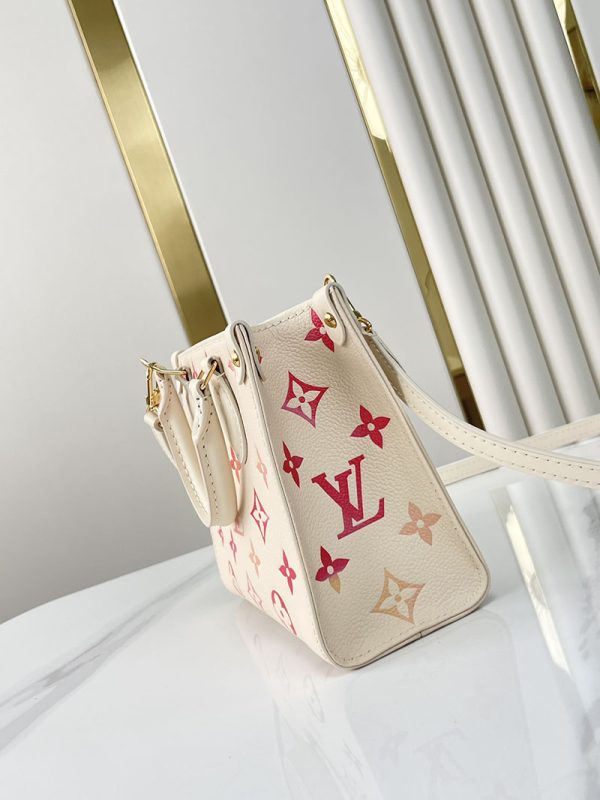 LOUIS VUITTON オンザゴーBB ハンドバッグ バッグ レディース M47115 サンライズ･アクワレル 超N品 - 画像 (6)