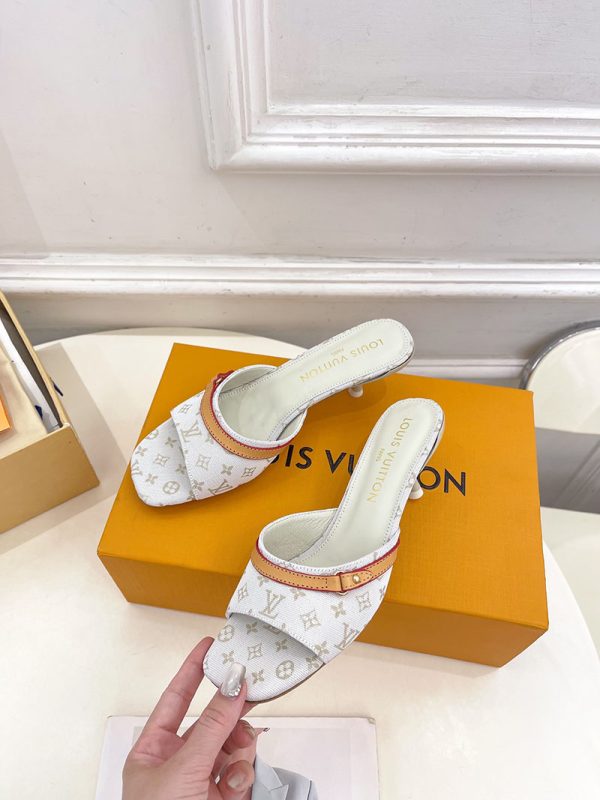 ルイヴィトン 靴 LV ミュールサンダル靴 5cm レディース lv303434 N品 ルイヴィトン ミュールサンダル ヒール - 画像 (7)