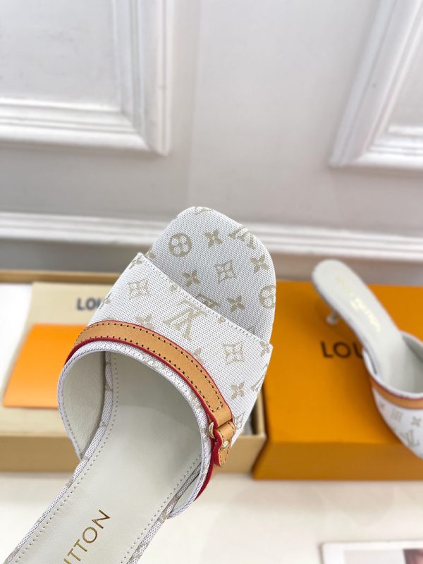 ルイヴィトン 靴 LV ミュールサンダル靴 5cm レディース lv303434 N品 ルイヴィトン ミュールサンダル ヒール - 画像 (5)