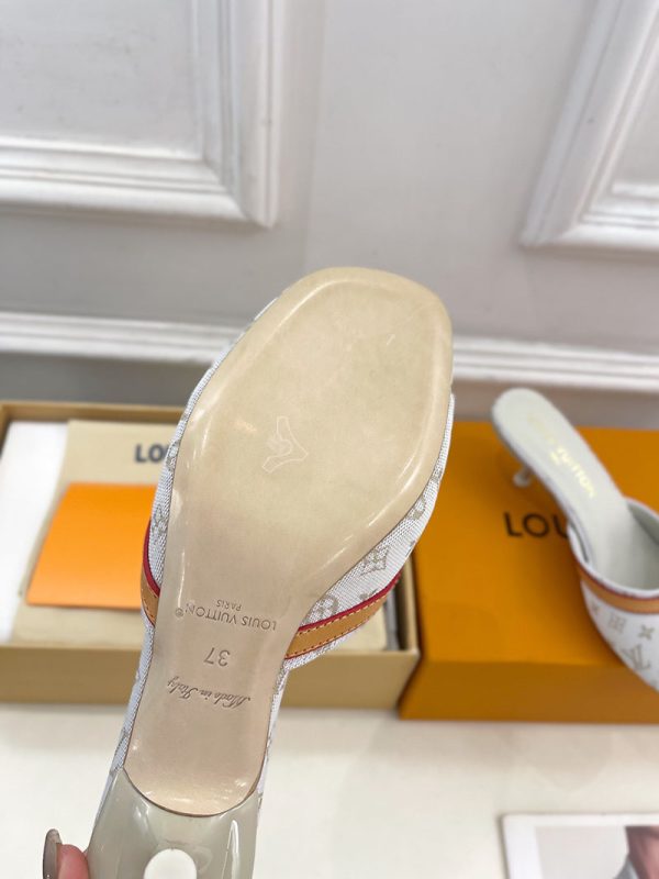 ルイヴィトン 靴 LV ミュールサンダル靴 5cm レディース lv303434 N品 ルイヴィトン ミュールサンダル ヒール - 画像 (2)