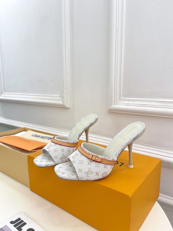 ルイヴィトン 靴 LV ミュールサンダル靴 10cm レディース lv303435 N品 ルイヴィトン ミュールサンダル ヒール - 画像 (8)