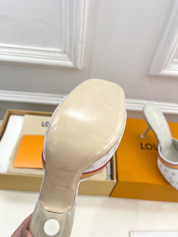 ルイヴィトン 靴 LV ミュールサンダル靴 10cm レディース lv303435 N品 ルイヴィトン ミュールサンダル ヒール - 画像 (2)