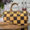 LOUIS VUITTON ダミエポップ スピーディバンドリエール 25 イエロー N40584 ダミエポップキャンバス 超N品 - 画像 (8)