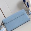 LOUIS VUITTON ツイスト WEST M24566 ルイヴィトン エピ バッグ ハンドバッグ キャンディ ブルー 超N品 - 画像 (7)