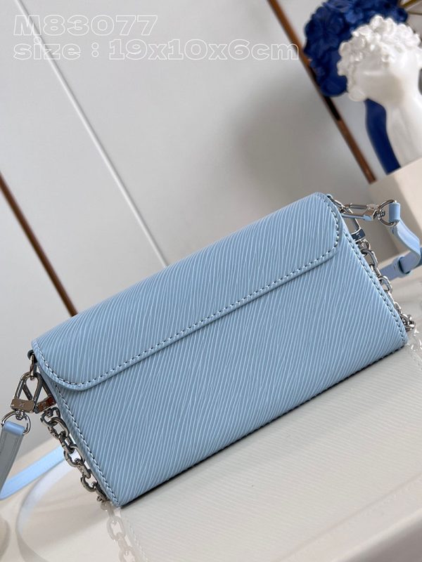 LOUIS VUITTON ツイスト WEST M24566 ルイヴィトン エピ バッグ ハンドバッグ キャンディ ブルー 超N品 - 画像 (7)