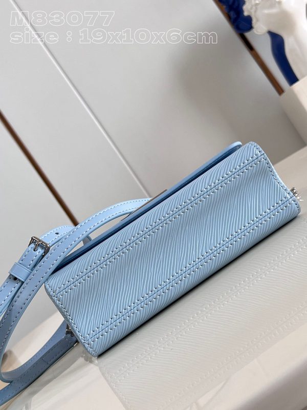LOUIS VUITTON ツイスト WEST M24566 ルイヴィトン エピ バッグ ハンドバッグ キャンディ ブルー 超N品 - 画像 (6)