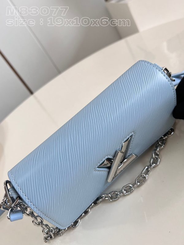 LOUIS VUITTON ツイスト WEST M24566 ルイヴィトン エピ バッグ ハンドバッグ キャンディ ブルー 超N品 - 画像 (5)