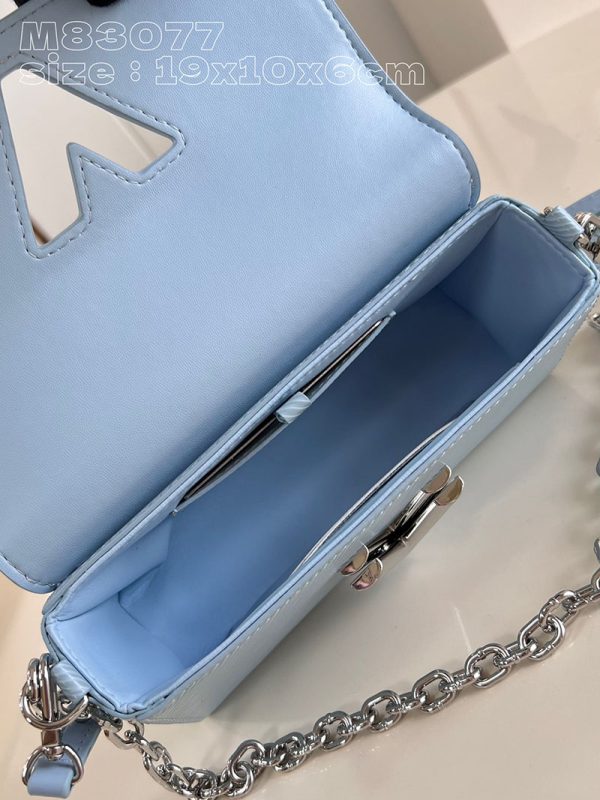 LOUIS VUITTON ツイスト WEST M24566 ルイヴィトン エピ バッグ ハンドバッグ キャンディ ブルー 超N品 - 画像 (3)