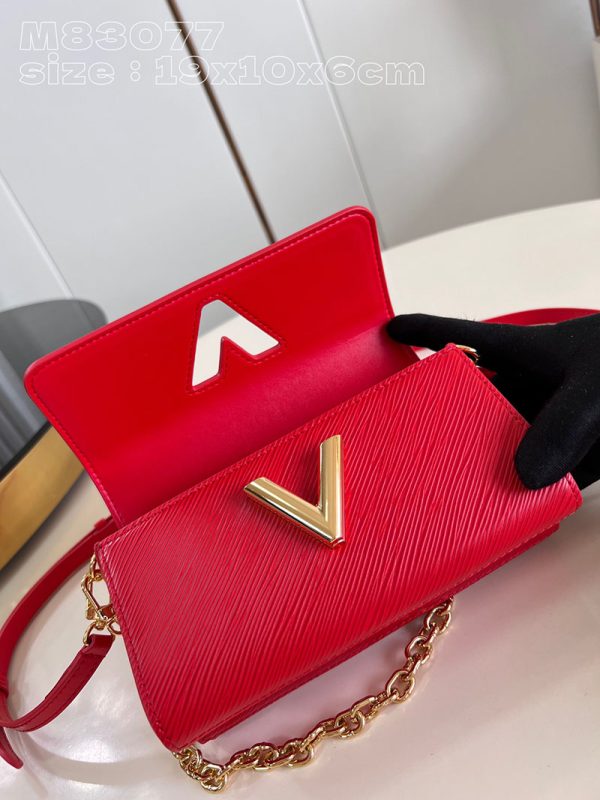 LOUIS VUITTON ツイスト WEST M83593 ルイヴィトン エピ バッグ ハンドバッグ レッド 超N品 - 画像 (4)