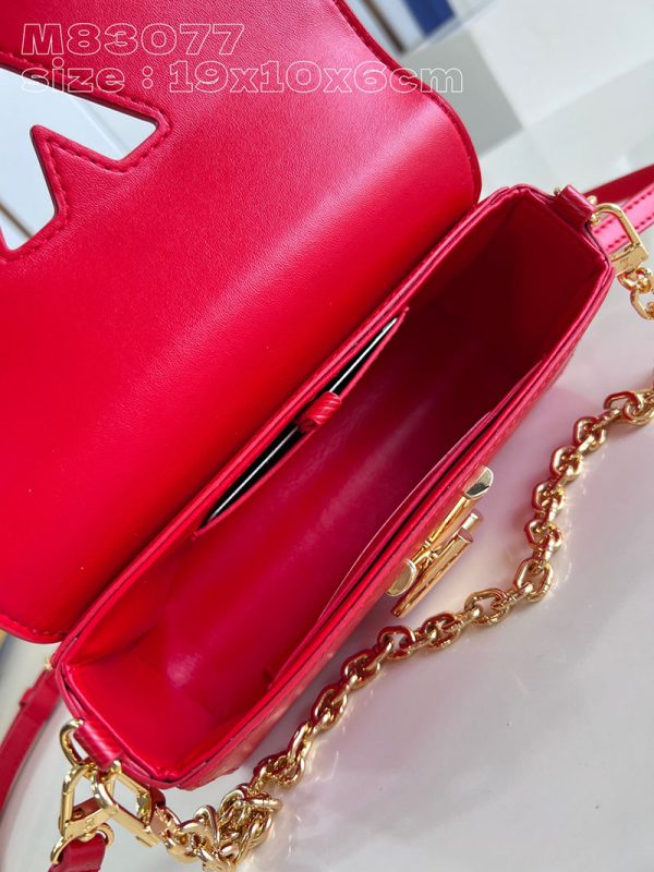 LOUIS VUITTON ツイスト WEST M83593 ルイヴィトン エピ バッグ ハンドバッグ レッド 超N品 - 画像 (3)
