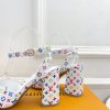 ルイヴィトン 靴 LV スイングサンダル レディース マルチカラー lv303440 N品 サンダル ヒール 可愛い - 画像 (3)