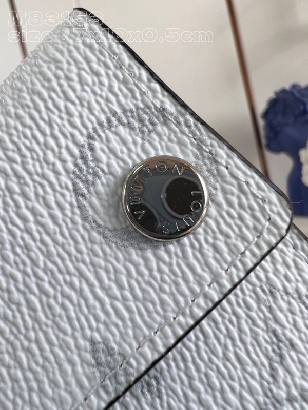 LOUIS VUITTON カードケース ポルト カルト オンストラップ モノグラムキャンバス lv301441 ホワイト 超N品 ヴィトン カードケース 財布代わり - 画像 (7)