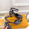 ルイヴィトン 靴 LV スイングサンダル レディース マルチカラー lv303441 N品 ヒール サンダル 歩きやすい ブランド - 画像 (7)