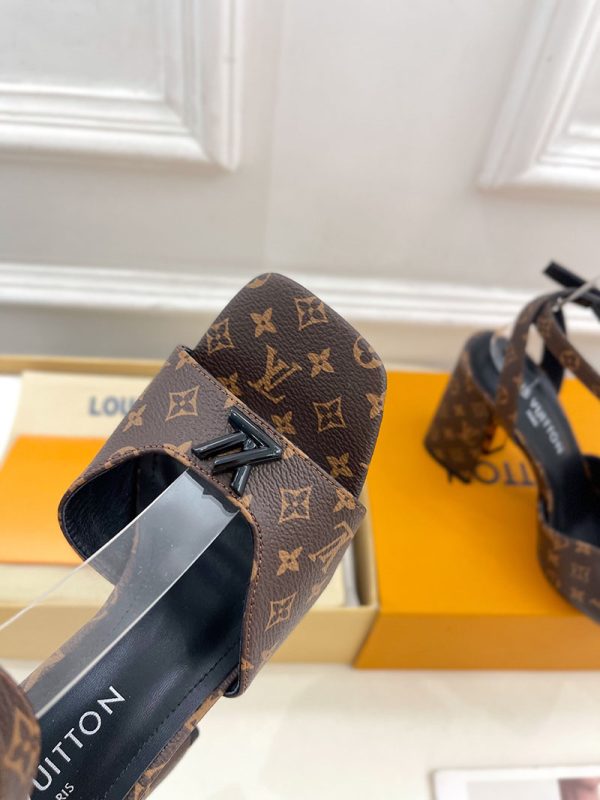 ルイヴィトン 靴 LV スイングサンダル レディース ブラウン lv303442 N品 サンダルブランド 高級 レディース - 画像 (5)