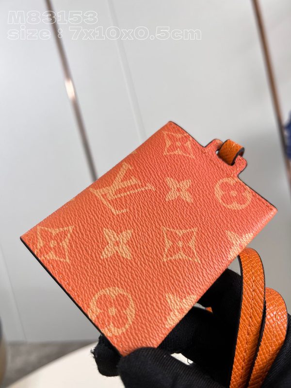 LOUIS VUITTON カードケース ポルト カルト オンストラップ モノグラムキャンバス lv301443 サマーピーチ 超N品 ヴィトン カードケース 財布代わり - 画像 (5)