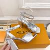 ルイヴィトン 靴 LV スイングサンダル レディース シルバー lv303443 N品 サンダルブランド 高級 レディース - 画像 (7)