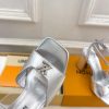 ルイヴィトン 靴 LV スイングサンダル レディース シルバー lv303443 N品 サンダルブランド 高級 レディース - 画像 (5)