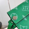 LOUIS VUITTON カードケース ポルト カルト オンストラップ モノグラムキャンバス M83153 緑 カード入れ パスケース 定期入れ ストラップ付 - 画像 (5)