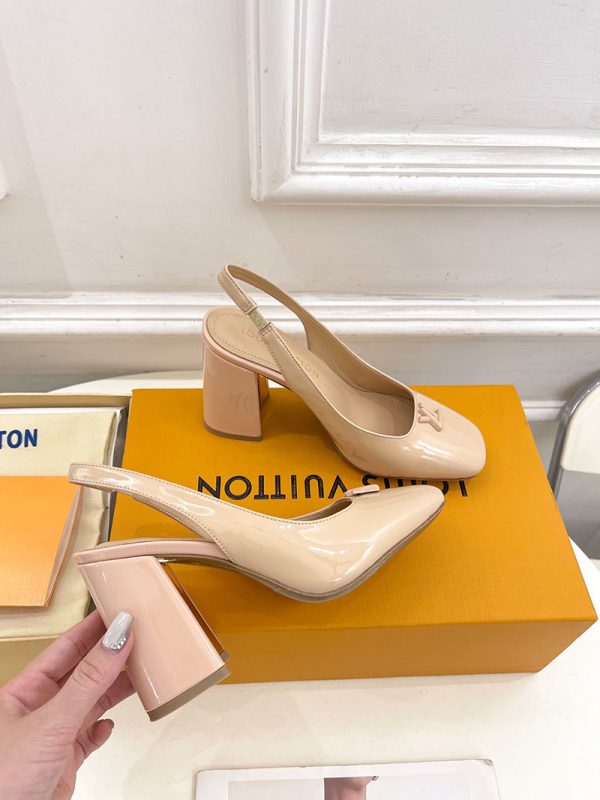 ルイヴィトン 靴 LV スイング スリングバック パンプス 9cm lv303445 ベージュ N品 ヴィトン 靴 レディース パンプス - 画像 (7)