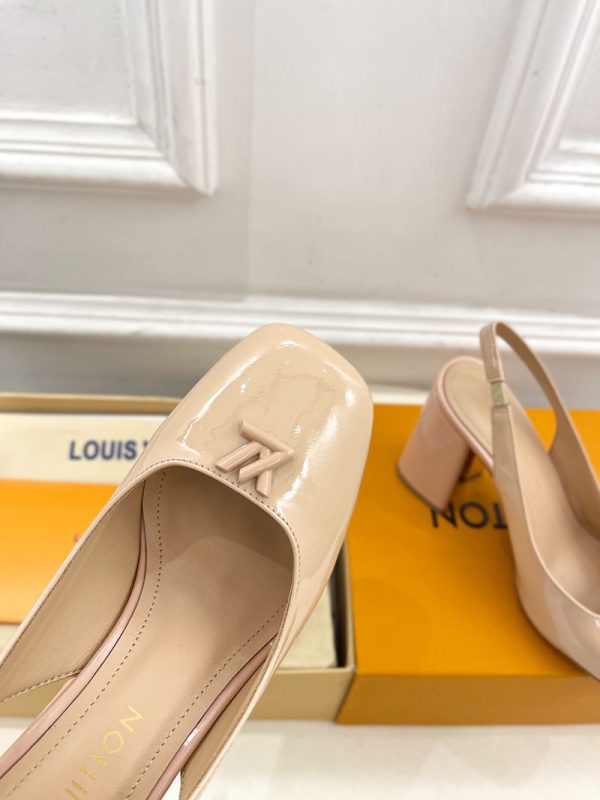 ルイヴィトン 靴 LV スイング スリングバック パンプス 9cm lv303445 ベージュ N品 ヴィトン 靴 レディース パンプス - 画像 (5)