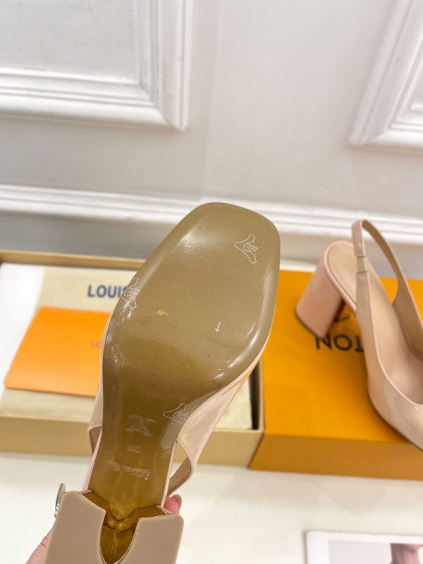 ルイヴィトン 靴 LV スイング スリングバック パンプス 9cm lv303445 ベージュ N品 ヴィトン 靴 レディース パンプス - 画像 (2)
