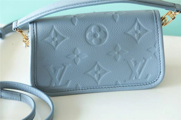 LOUIS VUITTON ショルダーバッグ ハンドバッグ レディース M83592 ナノディアヌ オランプ ブルー 超N品 - 画像 (9)