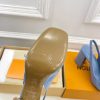 ルイヴィトン 靴 LV スイング スリングバック パンプス 9cm lv303446 スカイブルー N品 ヴィトン 靴 レディース パンプス - 画像 (2)