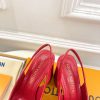 ルイヴィトン 靴 LV スイング スリングバック パンプス 9cm lv303447 レッド N品 ヴィトン 靴 レディース パンプス - 画像 (5)