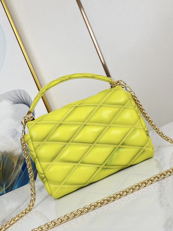 LOUIS VUITTON GO-14 MM マルタージュ lv301449 ジョーヌマット 超N品 ヴィトン 長く使えるバッグ - 画像 (8)
