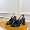 ルイヴィトン 靴 LV スイング スリングバック パンプス 9cm lv303449 ブラック N品 ヴィトン 靴 レディース パンプス - 画像 (8)