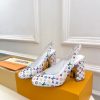 ルイヴィトン 靴 LV スイング スリングバック パンプス 9cm lv303450 マルチカラー N品 ヴィトン 靴 レディース パンプス - 画像 (8)