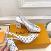 ルイヴィトン 靴 LV スイング スリングバック パンプス 9cm lv303450 マルチカラー N品 ヴィトン 靴 レディース パンプス - 画像 (7)