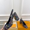 ルイヴィトン 靴 LV スイング スリングバック パンプス 9cm lv303451 マルチカラー N品 ルイヴィトン パンプス モノグラム - 画像 (6)