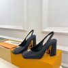 ルイヴィトン 靴 LV スイング スリングバック パンプス 9cm lv303452 ブラック N品 ルイヴィトン パンプス モノグラム - 画像 (8)