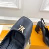 ルイヴィトン 靴 LV スイング スリングバック パンプス 9cm lv303452 ブラック N品 ルイヴィトン パンプス モノグラム - 画像 (5)
