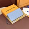 LOUIS VUITTON M83225 モノグラム・アンプラント ラウンドファスナー長財布 ジッピー・ウォレット ブルー - 画像 (9)