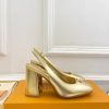 ルイヴィトン 靴 LV スイング スリングバック パンプス 9cm lv303453 ゴールド N品 ルイヴィトン パンプス モノグラム - 画像 (9)