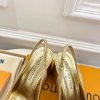 ルイヴィトン 靴 LV スイング スリングバック パンプス 9cm lv303453 ゴールド N品 ルイヴィトン パンプス モノグラム - 画像 (5)